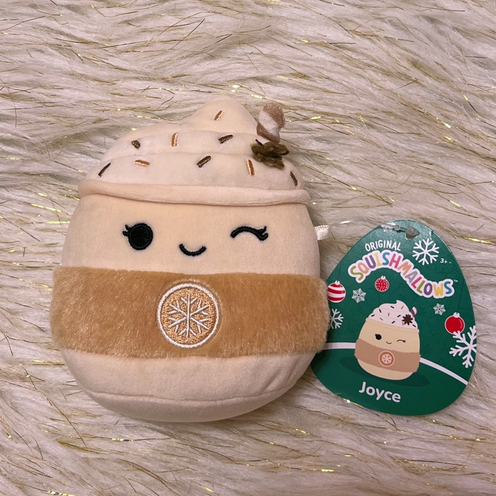 Squishmallow Joyce the Eggnog latte 5" Stuffed Plush